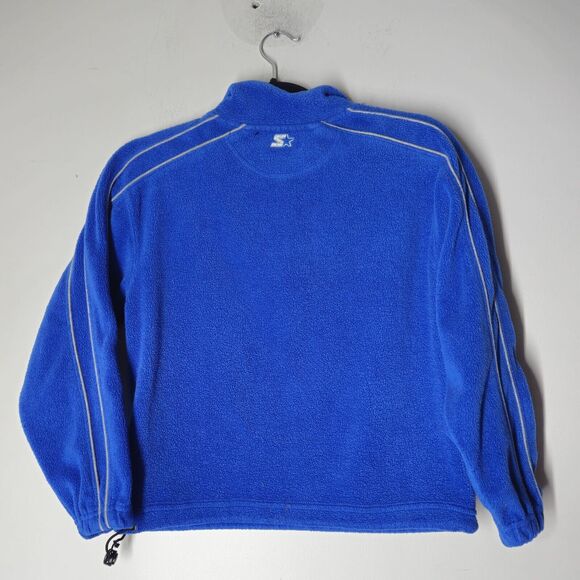 Vintage 90s Kentucky Wildcats Blue Starter Pullover Fleece Jacket Youth M 10/12 - Picture 6 of 7